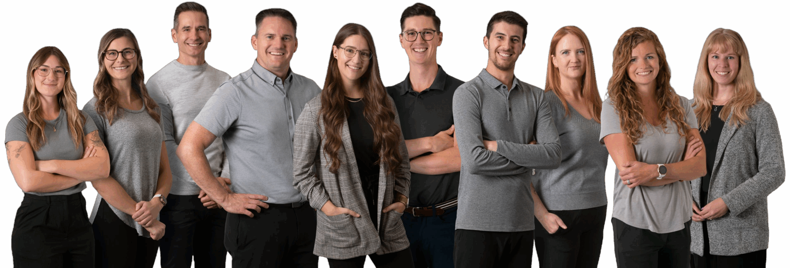 This photo shows the therapist team at the Joint Physiotherapy